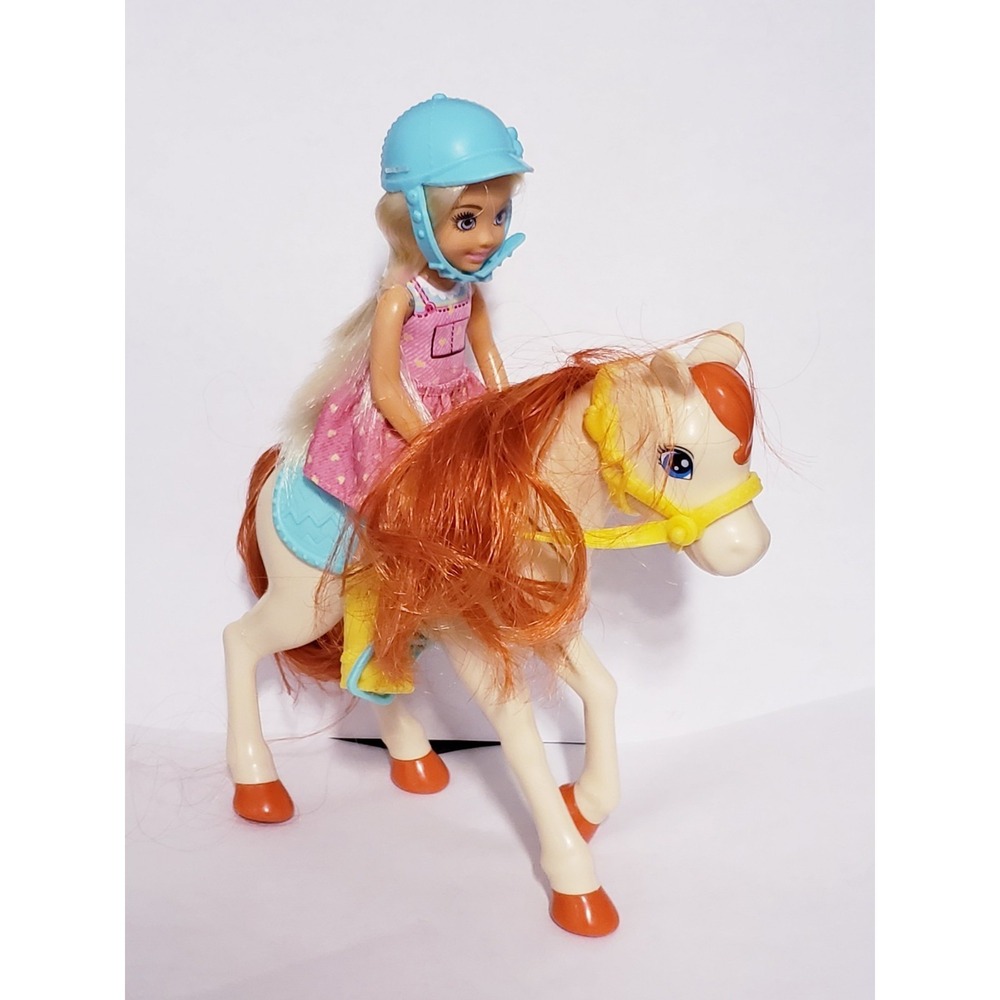 BARBIE CHELSEA Hugs N Horses Poseable Doll Pony